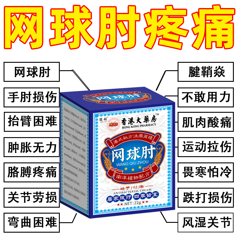 肘关节酸痛肿胀关节疼痛手肘腕抬臂无力困难运动拉伤网球肘腱鞘焱