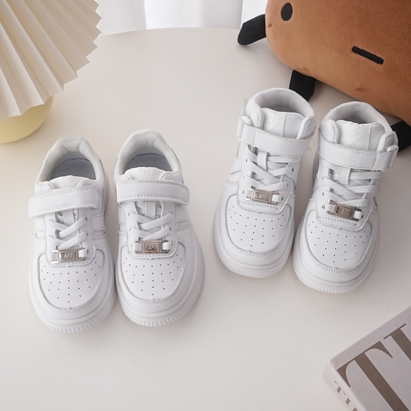 男童女童小白鞋学步鞋低帮高帮单款运动鞋 20018