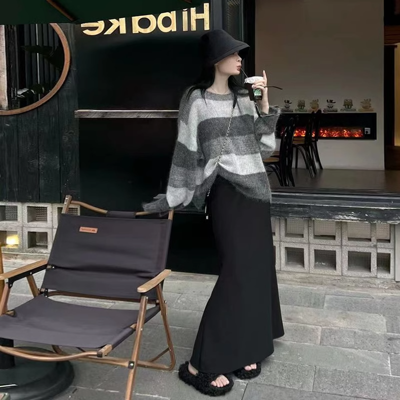 本期C位 随便搭！遛弯半裙3.0 2色百搭休闲a字显瘦长裙春夏