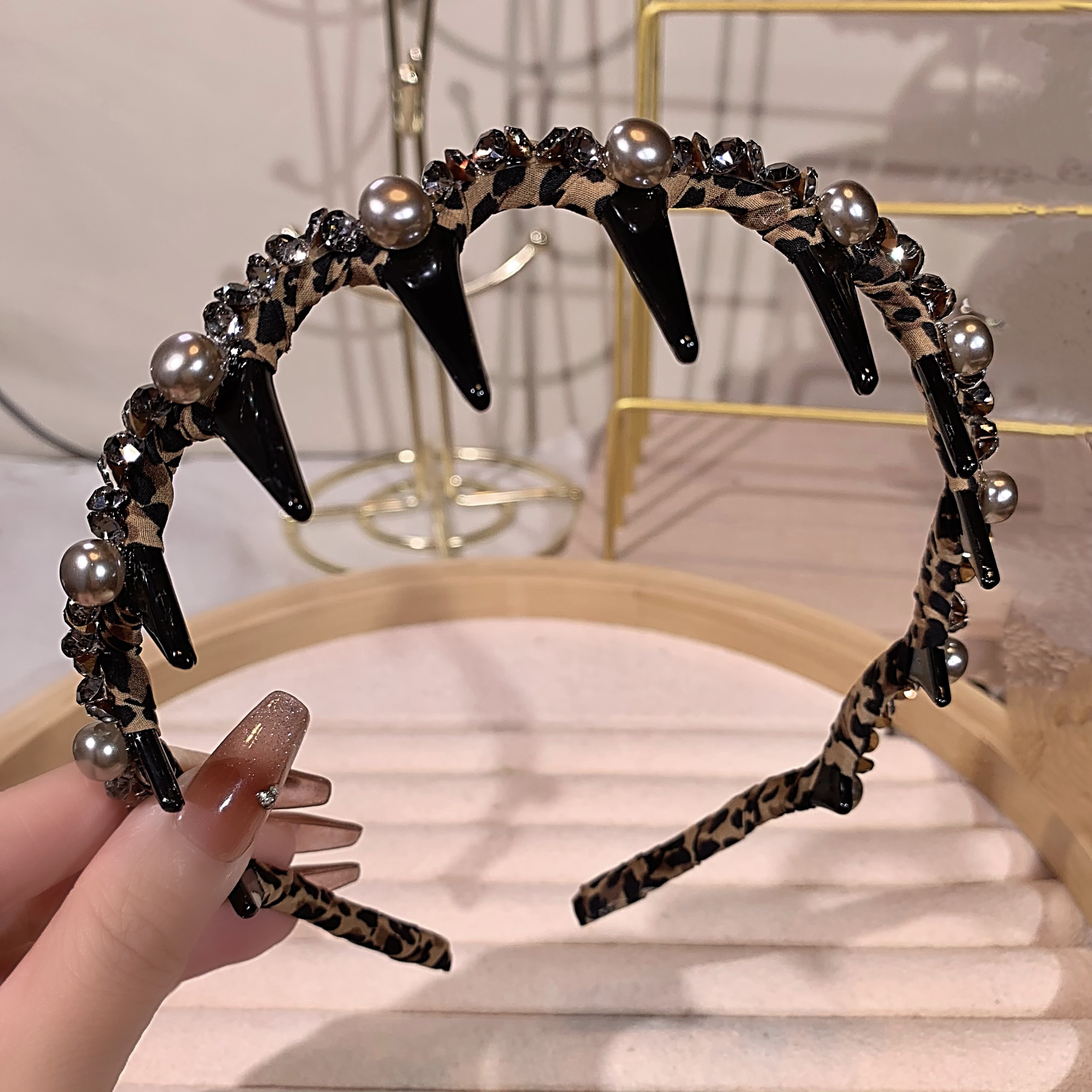 宽约3.5高级感轻奢宽边发箍女网红时尚压发头箍头饰新款头饰发饰