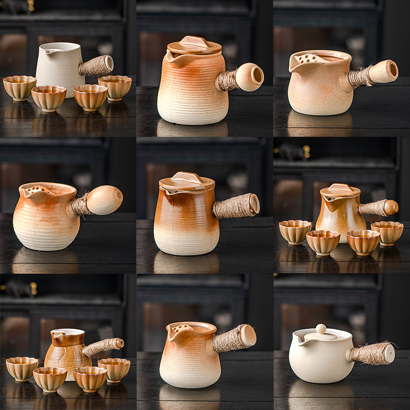 围炉煮茶壶家用煮茶壶户外烧烤炉一壶4杯煮茶炉罐罐茶煮茶泡茶器