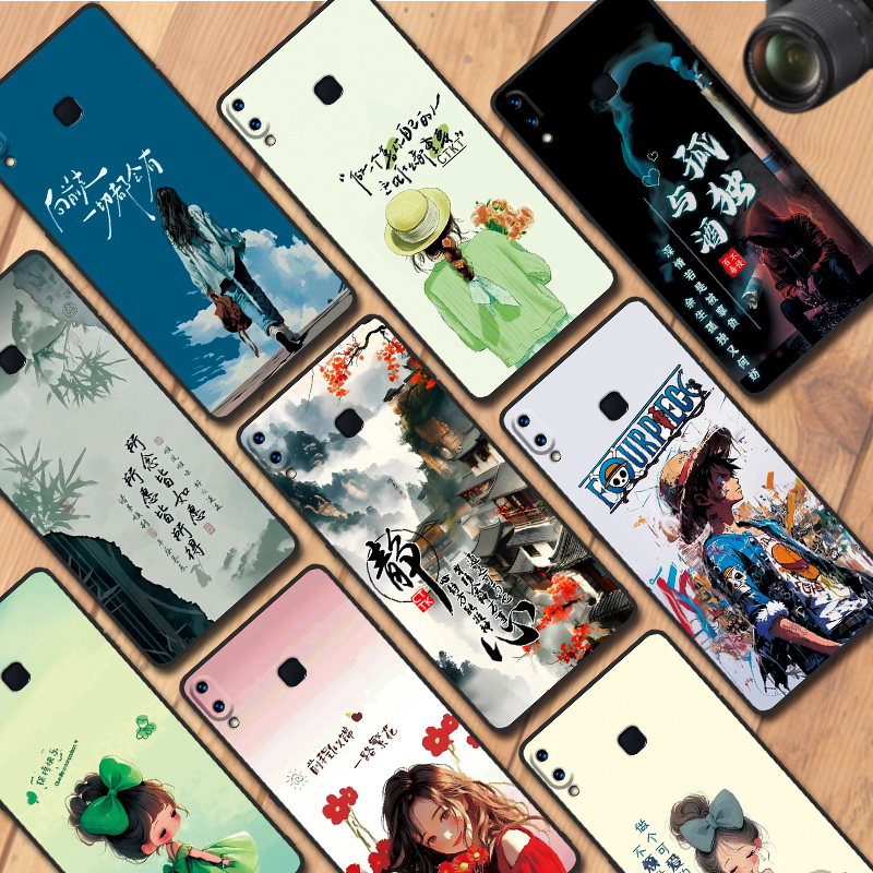 适用vivoX21手机壳viv0X21卡通Vovix21软硅胶vox21防摔女vovox21