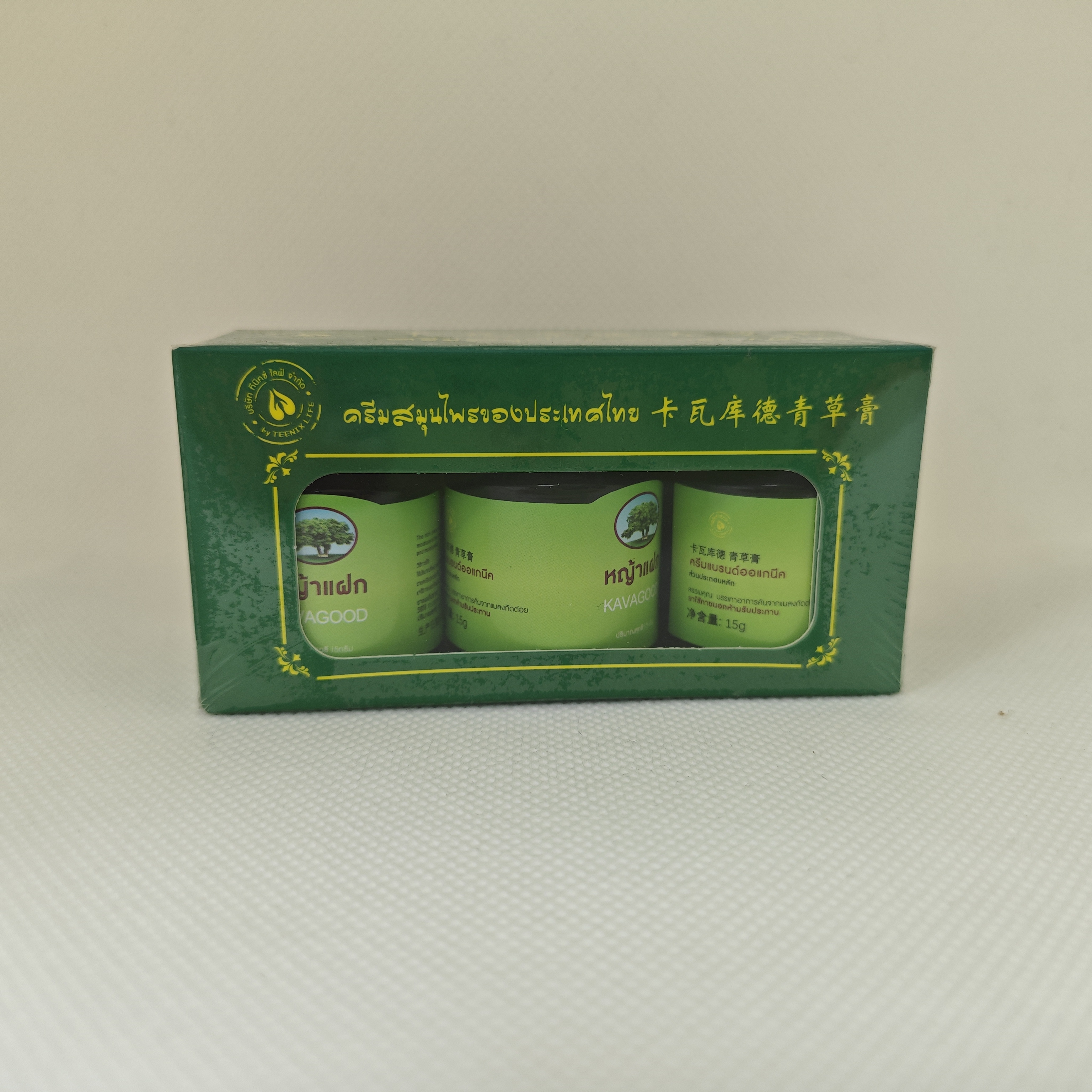 KAVAGOOD/卡瓦库德青草膏薄荷膏清凉舒缓保湿滋润驱蚊润肤润养