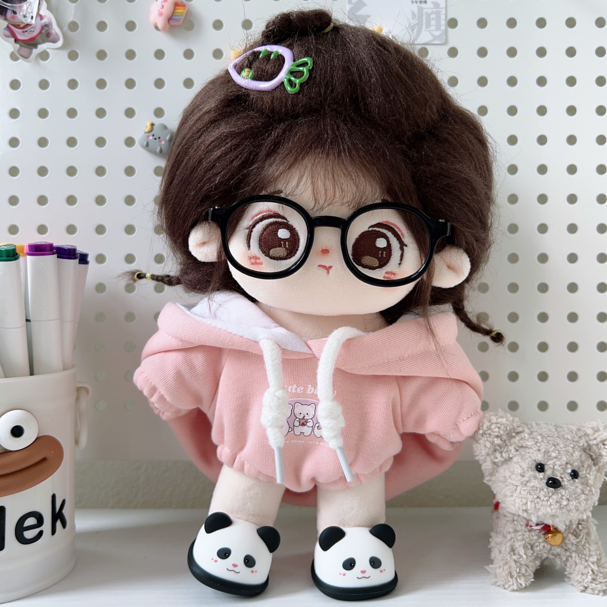 棉花娃娃年年20cm官方正版女娃生日可爱玩偶送女孩子朋友精美礼物