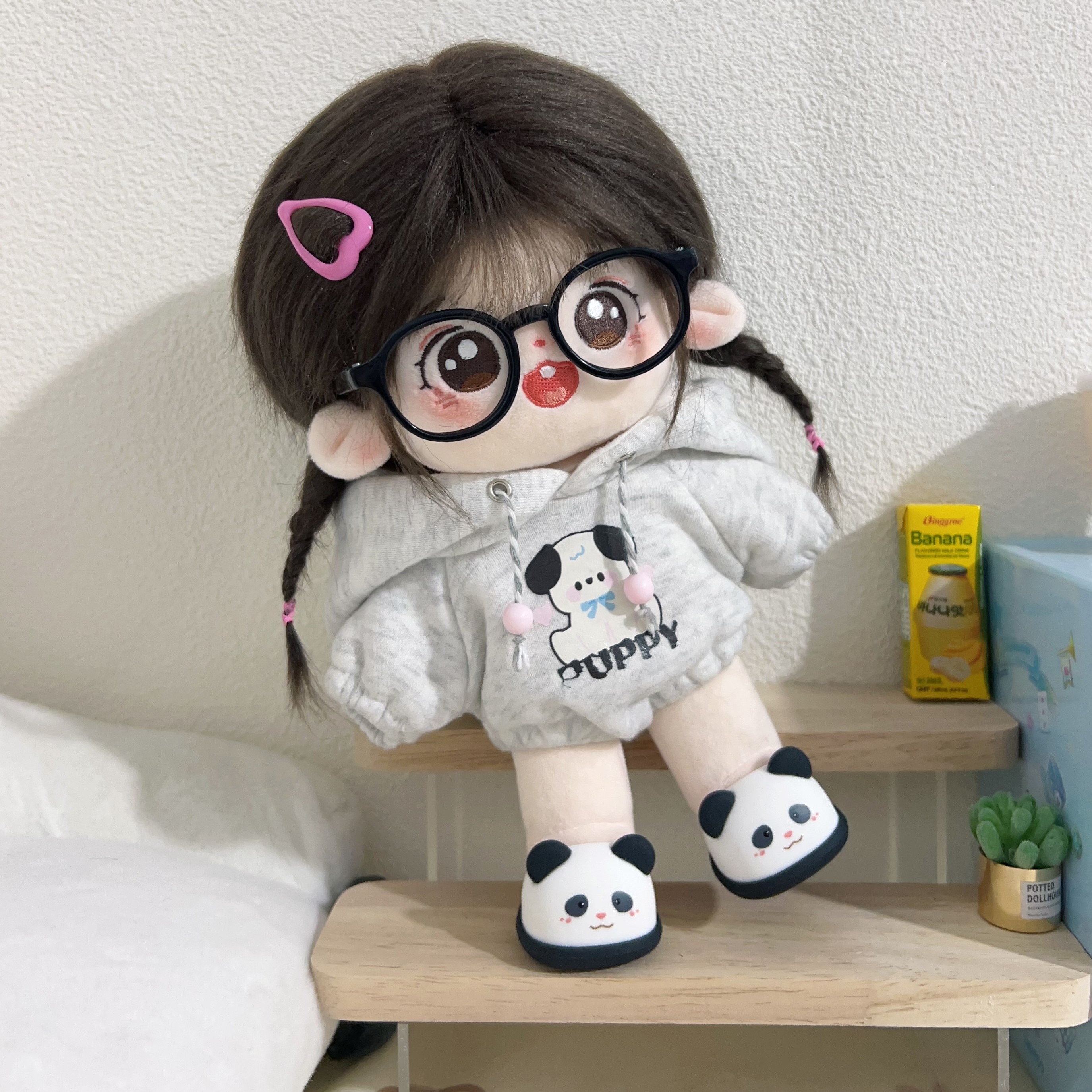 小可棉花娃娃20cm现货官方正版公仔娃衣送女孩同学生日礼物玩偶