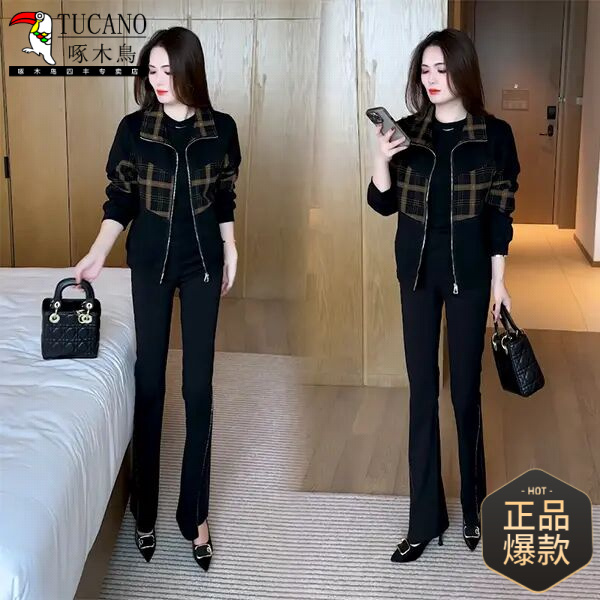 秋冬春秋新款洗水牛仔外套女气质显瘦休闲洋气时尚短外套