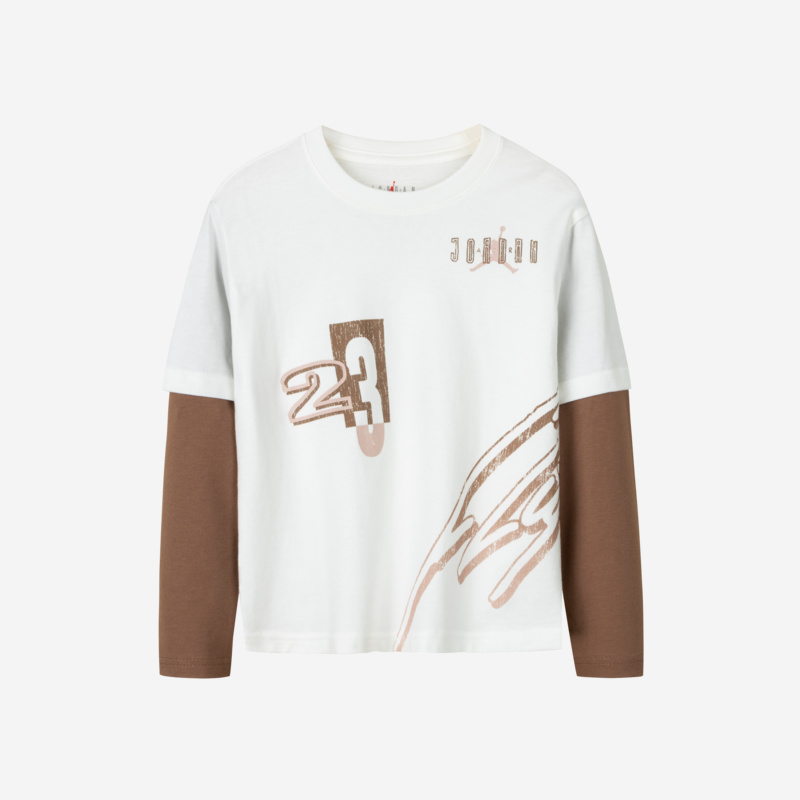 【官方旗舰】AIR JORDAN儿童童装长袖T恤JDG-LS-D584