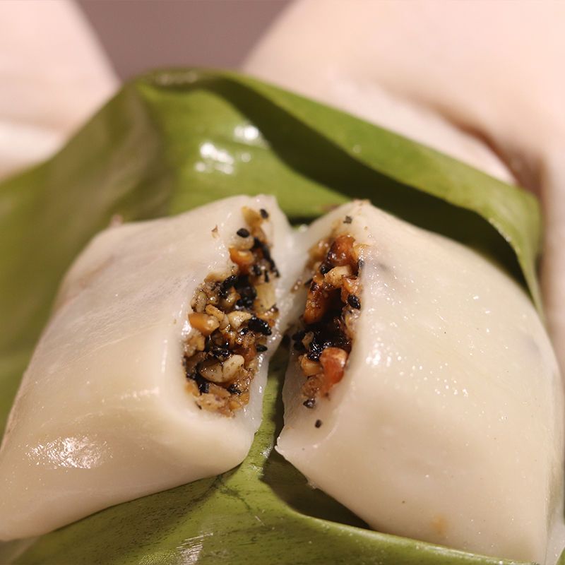 广西甜糍粑蕉叶糍粑红糖花生芝麻馅正宗特产小吃横县125克一个