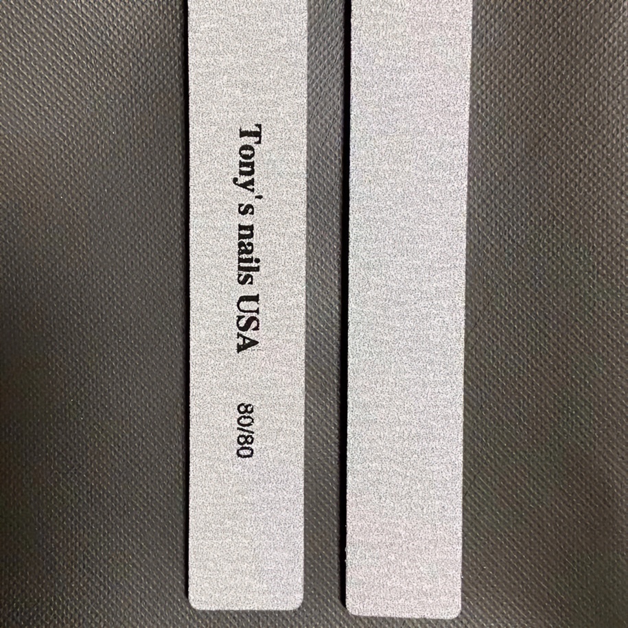 托尼哥定制打磨搓80/80型号打磨光疗水晶甲高品质搓条