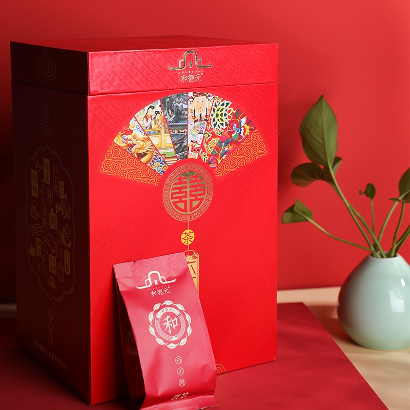 he'de'yuan/和德元和德元喜茶大红袍500克共40泡浓香型武夷山岩茶