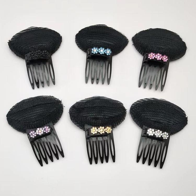 柒蔷 日韩头发蓬松神器带钻气质刘海定型蓬松夹