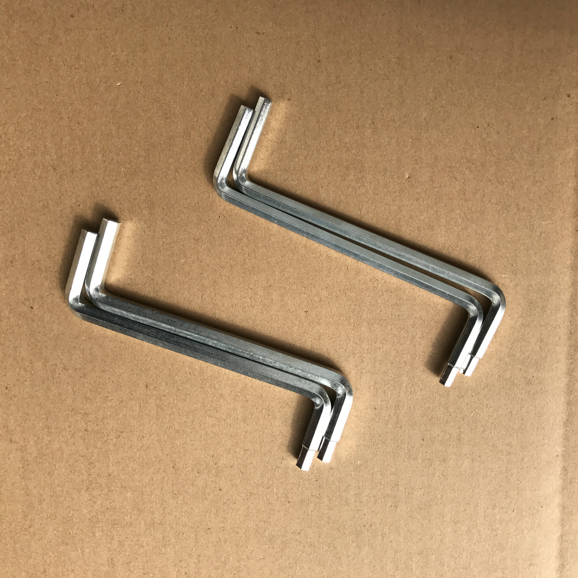 镀锌Z型二合一内六角扳手6角4号5号6号L型工具