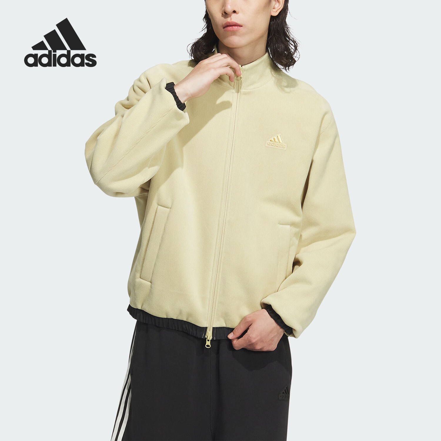Adidas/阿迪达斯正品ST WARM WVJKT男女休闲立领外套JI6656