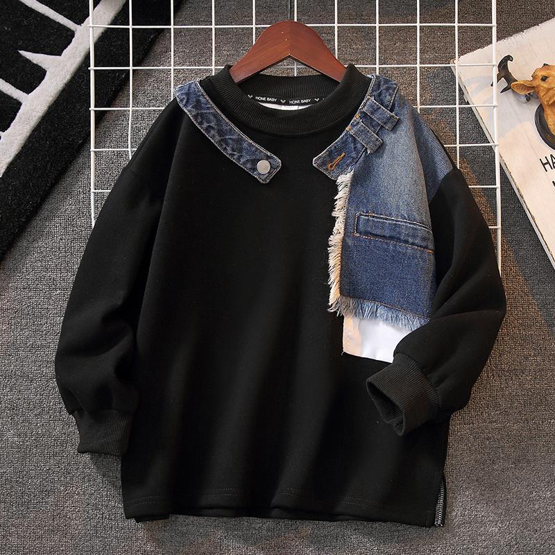 儿童装男童卫衣2025新款秋装长袖上衣服男孩中大童秋季炸街卫衣潮