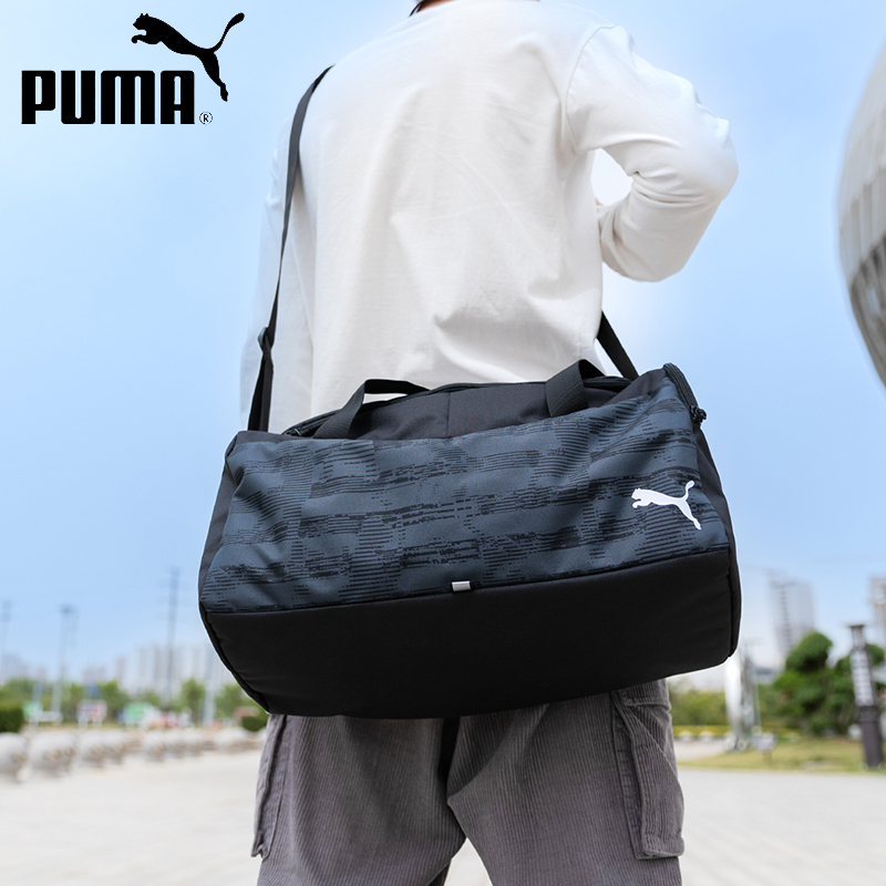 PUMA彪马单肩包男包运动包大容量斜挎包健身训练斜挎包背包090577