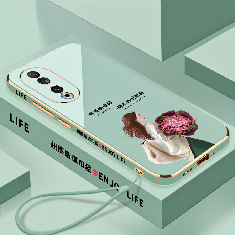 适用适用于荣耀90手机壳全包硅胶防摔90PRO个性创意生活是自己的