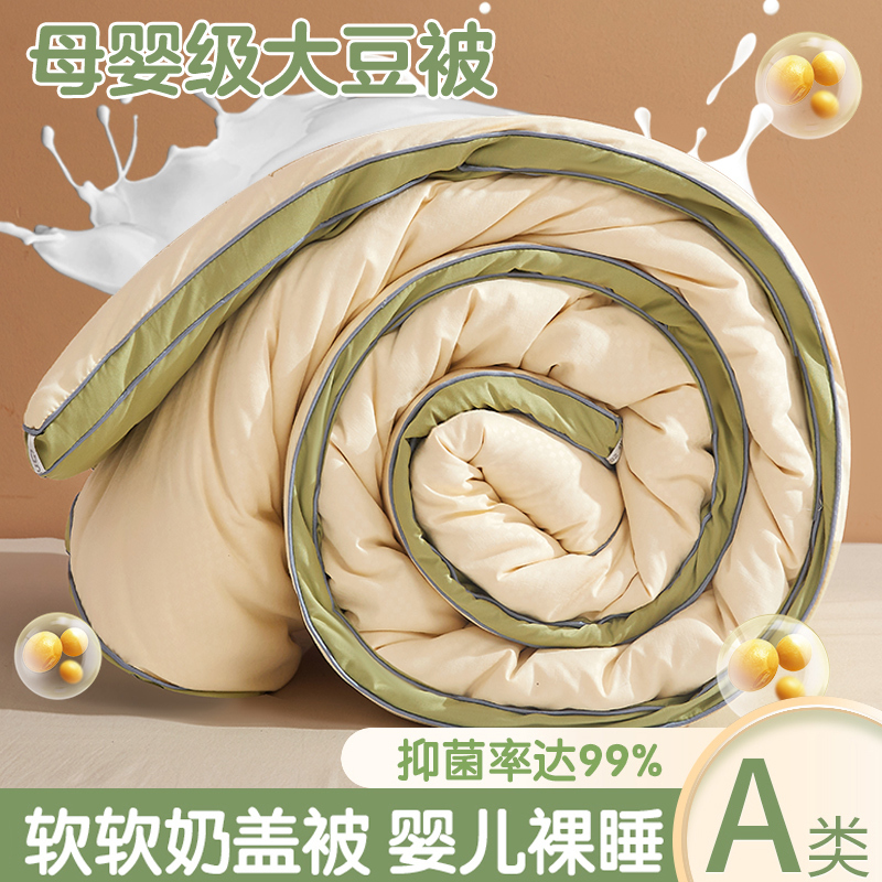 大豆纤维被子被芯单人春秋被加厚保暖冬被棉被太空被学生宿舍被褥