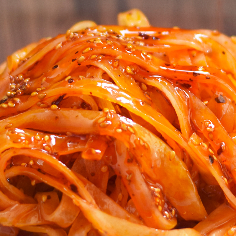 陕西擀面皮8袋赠2袋到手10袋加热食用方便小吃红油