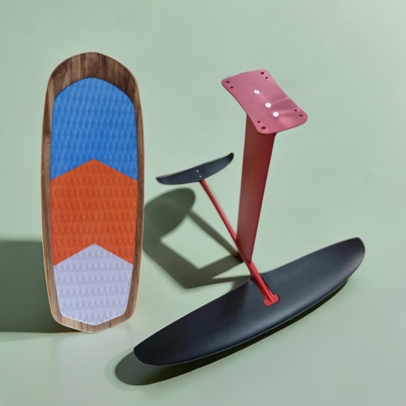 水上运动冲浪无动力玻纤维水翼SUP冲浪板划水推进器竞速桨板整套