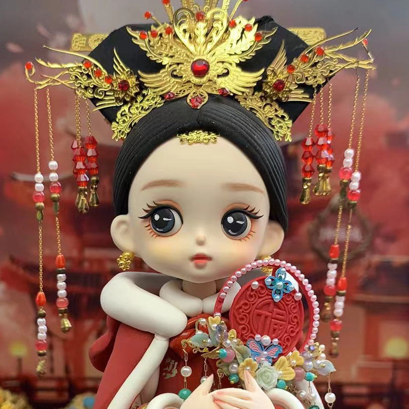 轻风阁轻风阁q版粘土脸模Q版软陶泥脸型模具石塑超轻粘土q版脸模