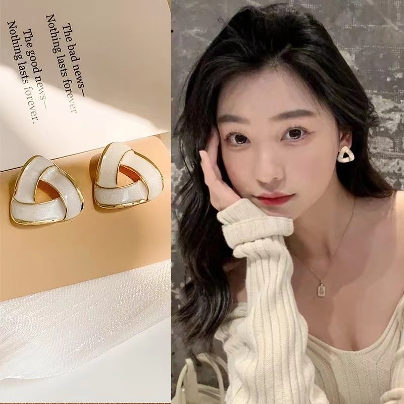 合金耳饰 耳环女潮小众设计感高级感气质纯银针耳钉耳坠耳饰爆款