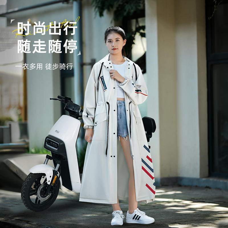 【正雨】新款雨衣加长款全身防暴雨加大加厚连体成人外穿一体式雨衣