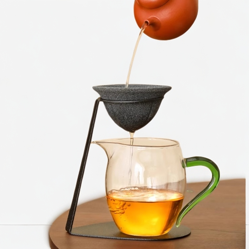 茶漏神器家用高端茶滤茶水分离泡茶无孔茶漏过滤器创意滤茶器