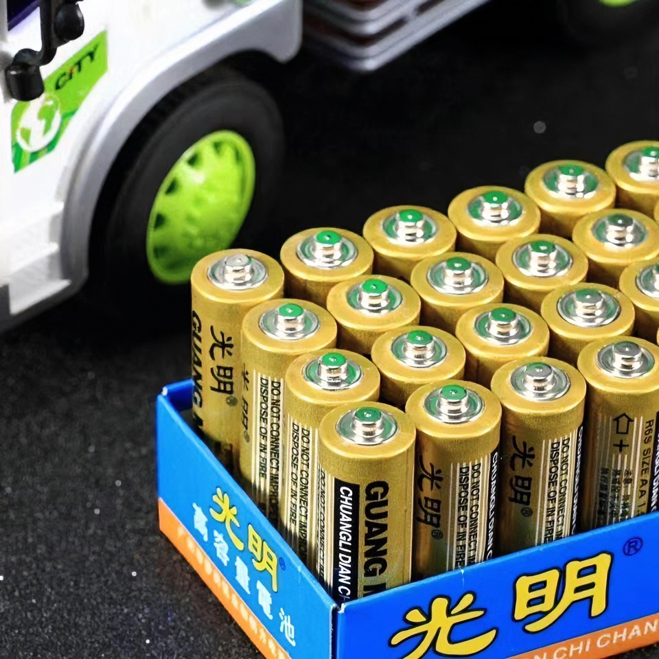 光明5号电池7号电池普通碳性遥控挂钟闹钟计算器电池