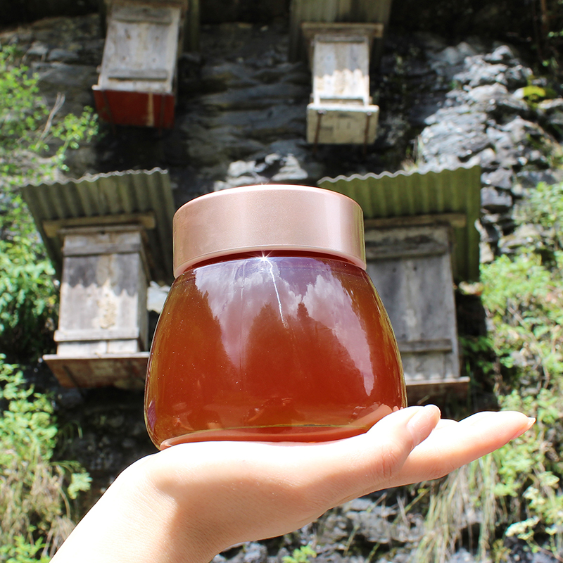 神农架蜂蜜高山正宗土蜂蜜深山悬崖蜜农家蜂蜜纯正蜂蜜野生蜜500g