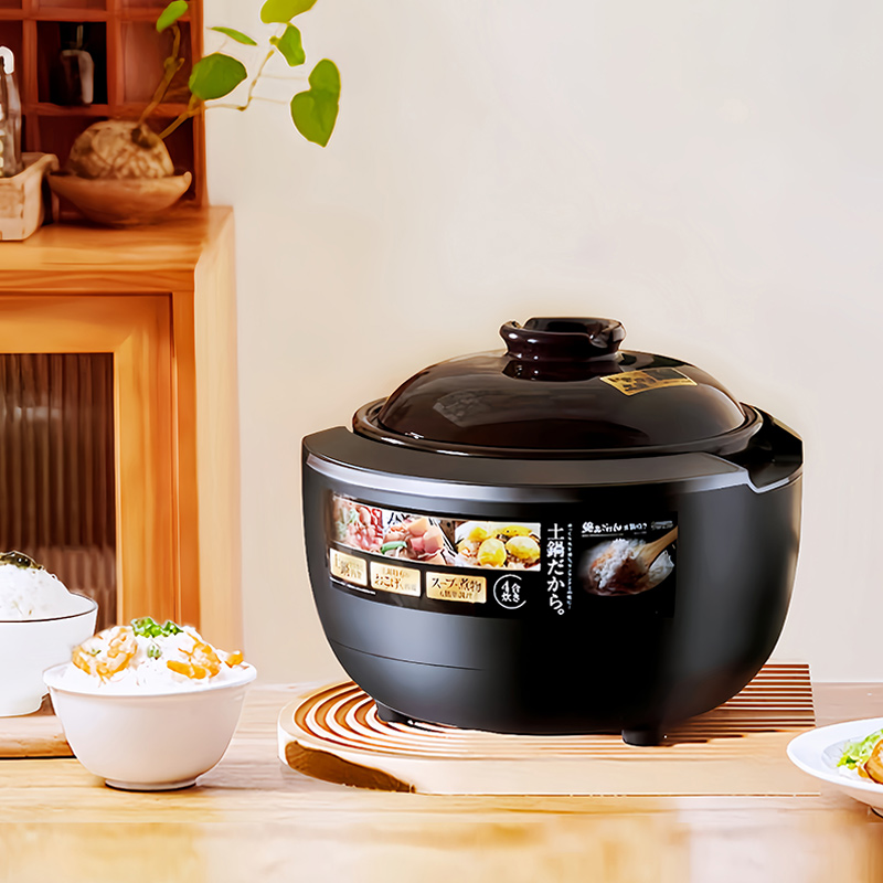 sezze/西哲多功能陶瓷内胆3L电饭锅煲无涂层智能家用电饭锅3-5人