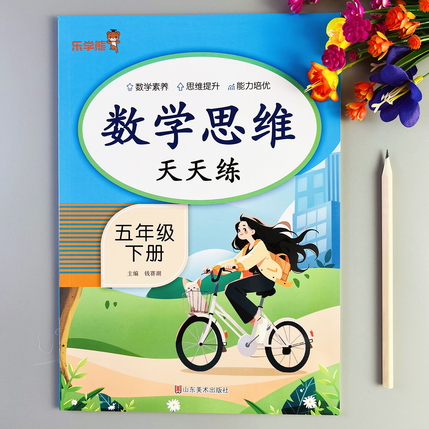 数学思维天天练五年级下册数学思维强化训练通用版数学思维题练习