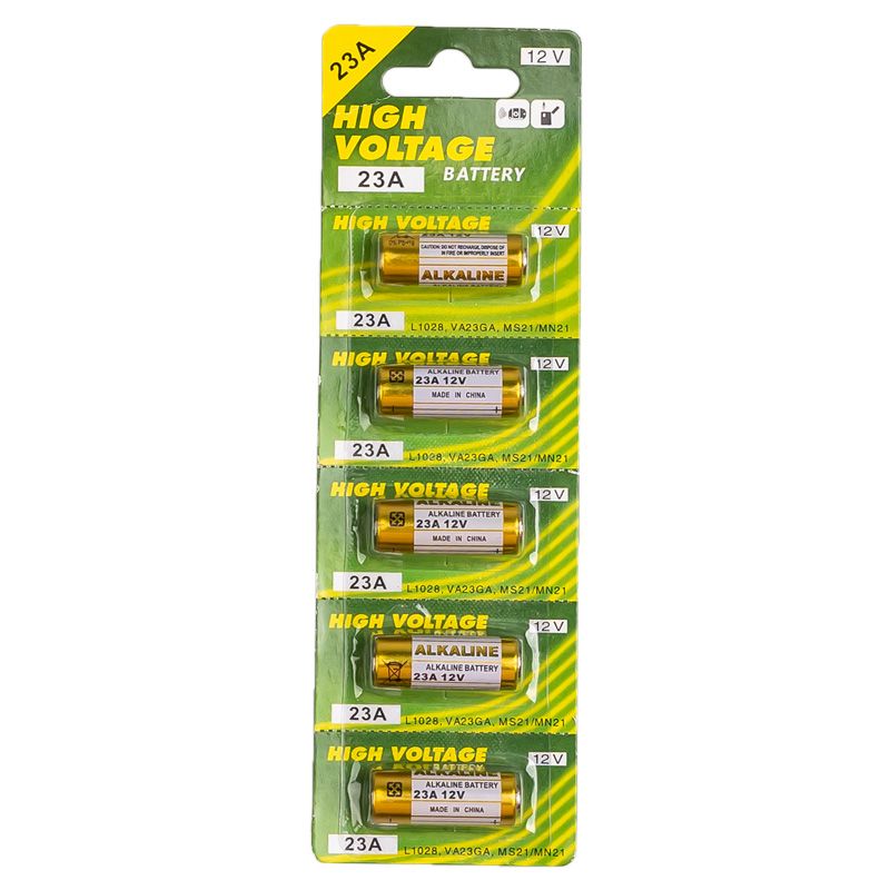 23A12v锂电池门铃电动车库卷帘门遥控小号27a12v正品厂家直销家里