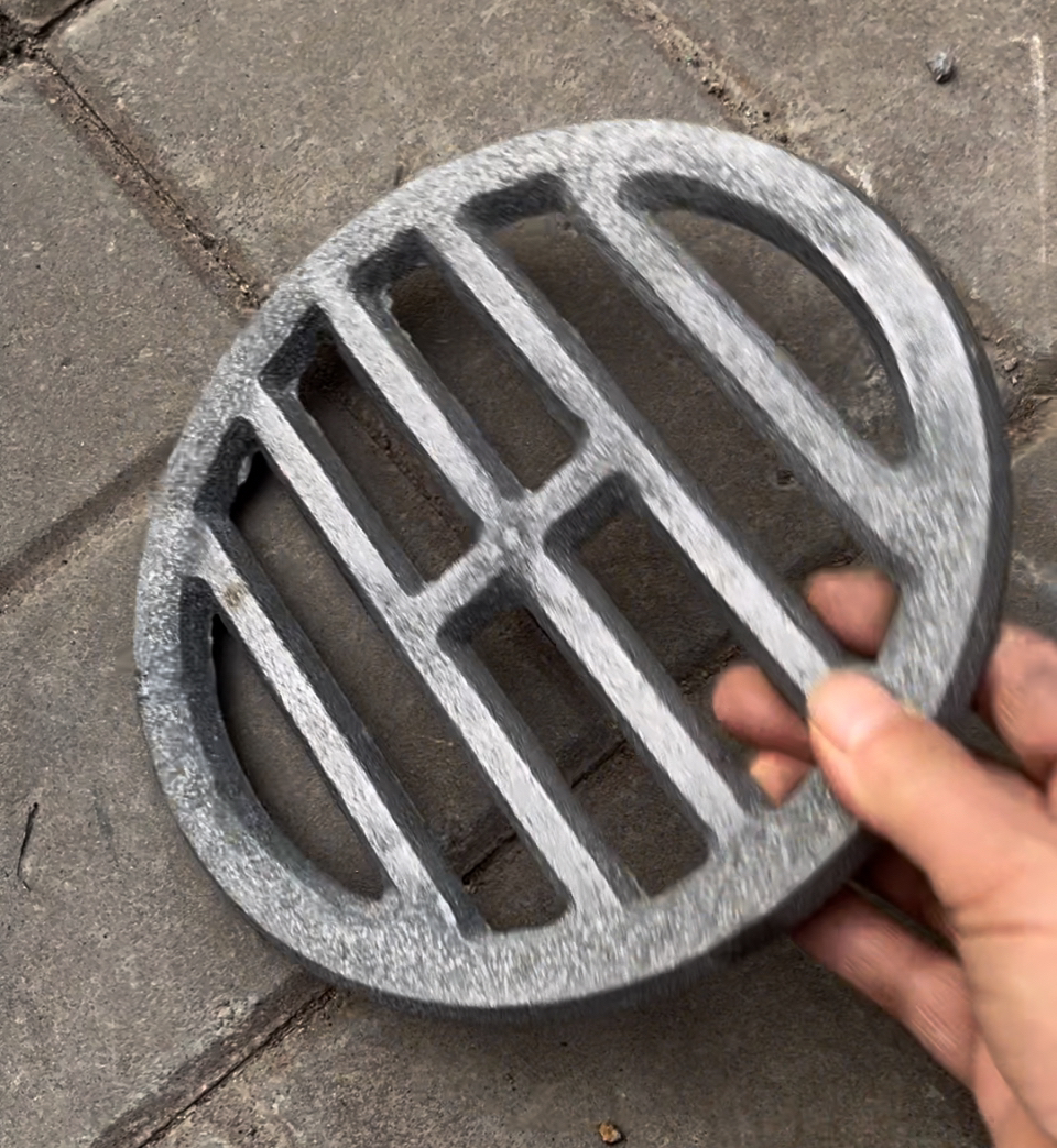 20公分柴火炉气化炉气化铸铁炉铸铁圆形蓖子