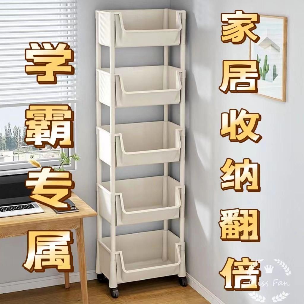 小推车厨房手推车家用推拉储物收纳带轮折叠阳台多层小零食