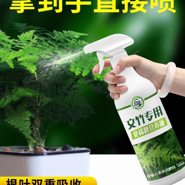 免稀释文竹专用营养液肥料家用盆栽植物液体肥室内养花绿植通用型