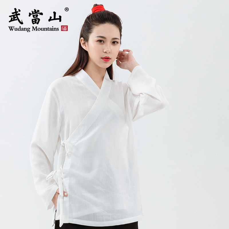 武當山服饰里衣太极服立领打底衫汉服中衣改良汉服内搭中国风上衣