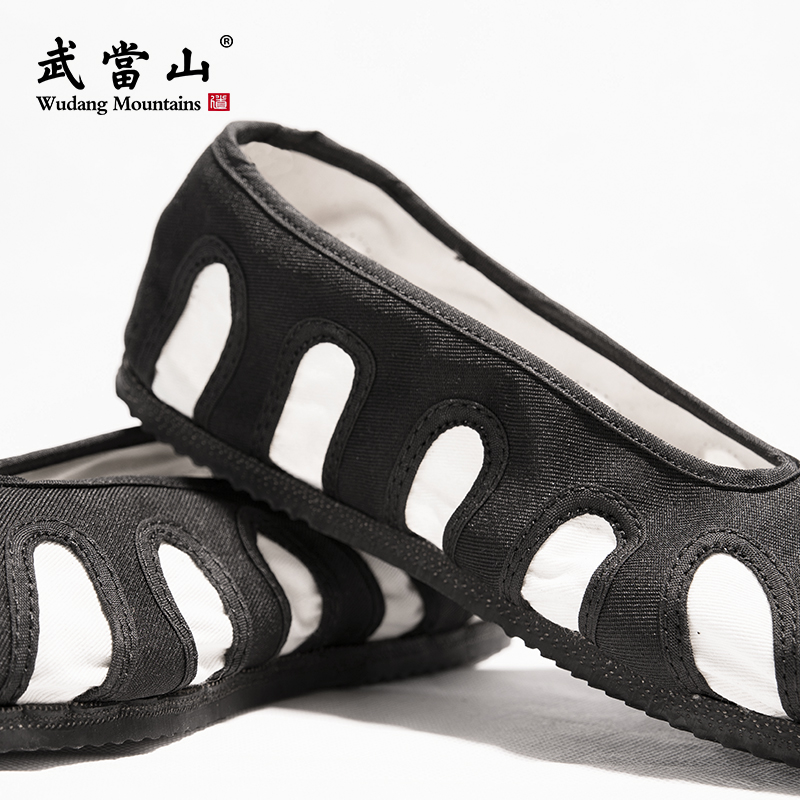 武當山太极鞋十方鞋传统手工布鞋武术练功鞋复古武当功夫鞋通用款