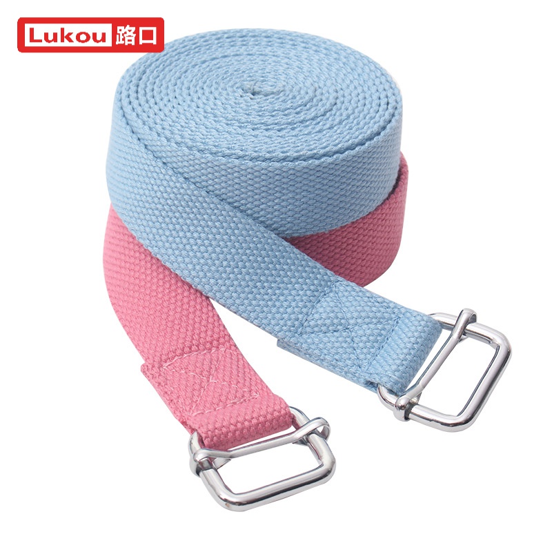 艾扬格瑜伽伸展带开肩拉力带美背防驼背拉筋空中瑜伽绳子辅助用品