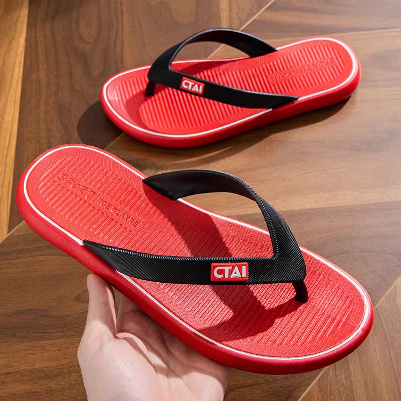 夏季拖鞋人字拖情侣凉拖鞋夹脚防滑个性新款软底室外穿男款男人