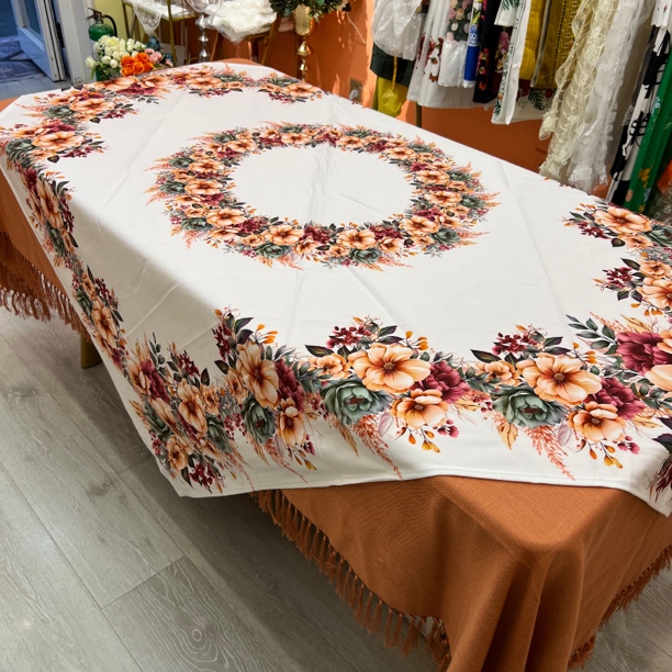 新疆包邮乌市发货  （印花桌布 ）Duhawa防油渍