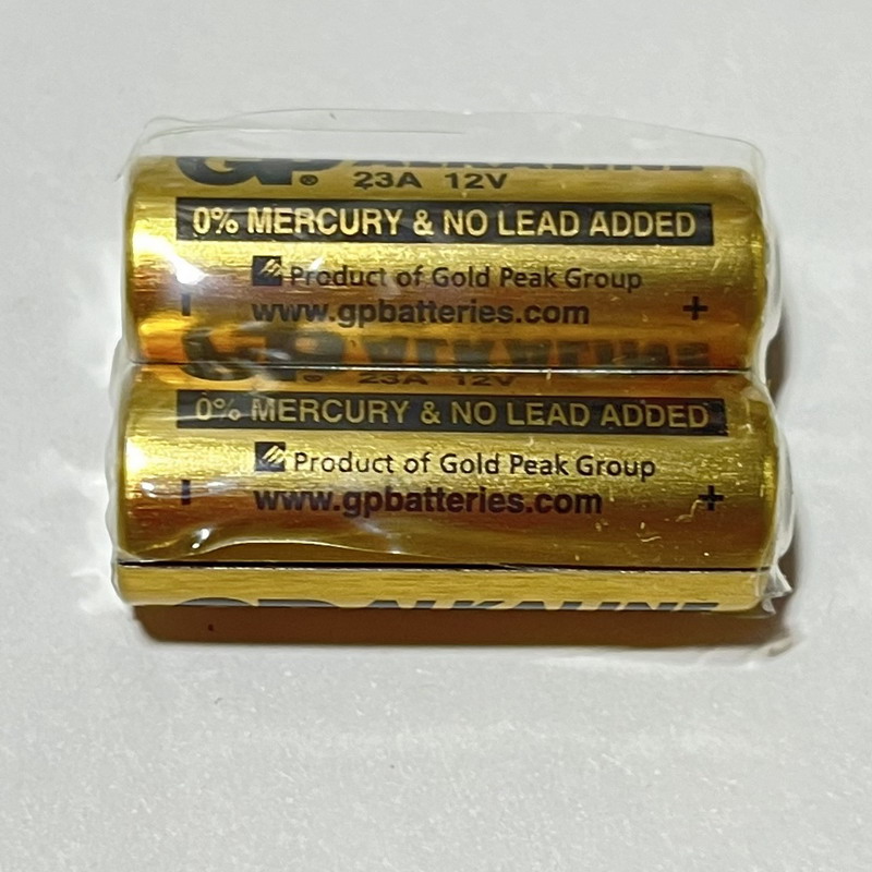GP超霸ULTRA GP23A 23A V23GA 12V碱性电池L1028 遥控器2节包邮