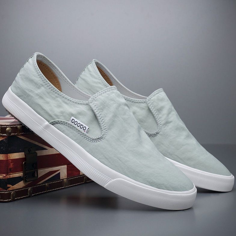 baoda/宝达夏季老北京新款冰丝布男低帮休闲布鞋透气一脚蹬#20042