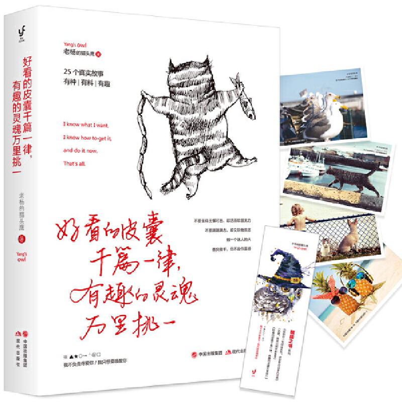【当当】好看的皮囊千篇一律，有趣的灵魂万里挑一（老杨的猫头鹰作家