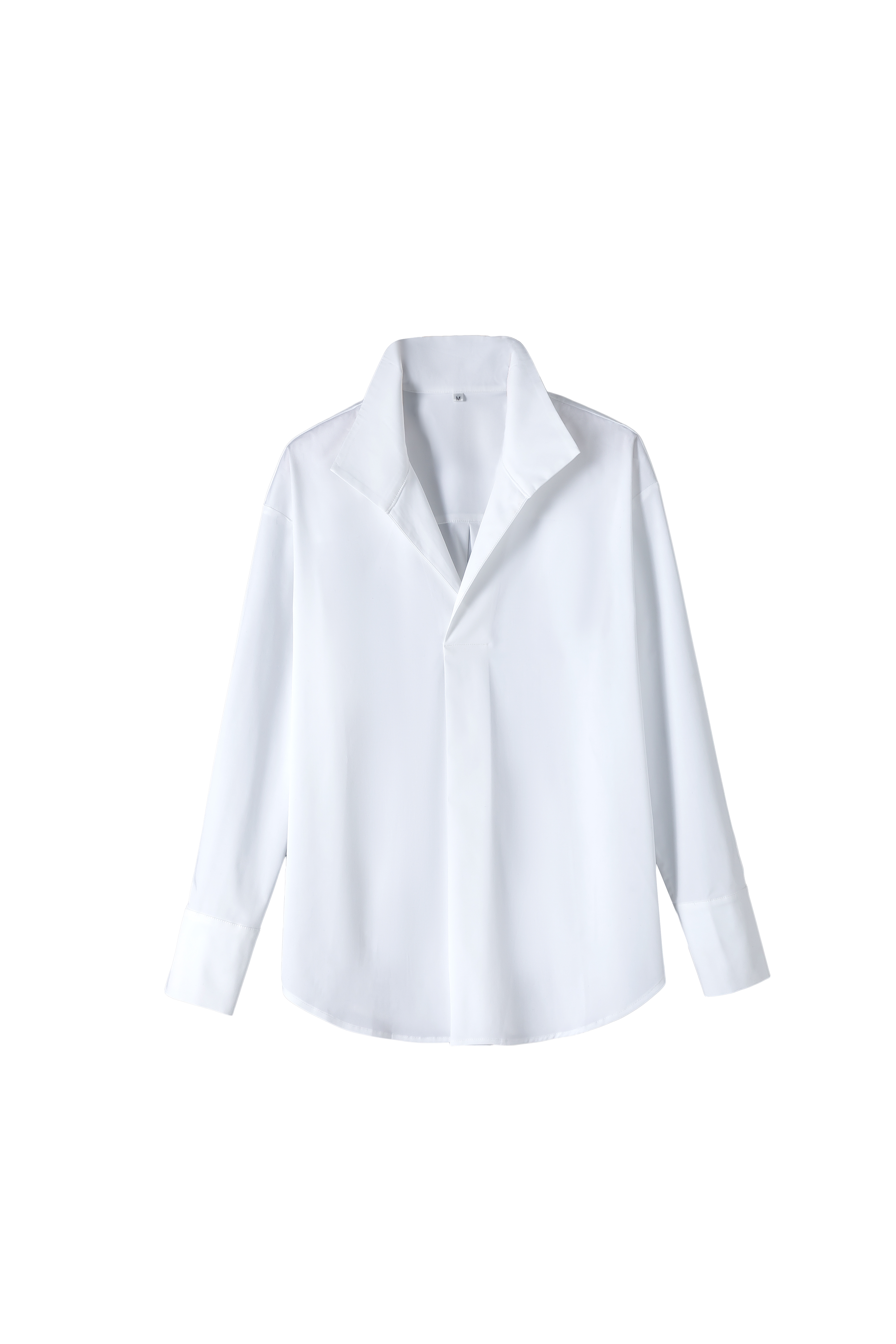 小众宽松白色衬衫衬衣名媛风气质时尚潮流女衬衫打底白衬衫高级感