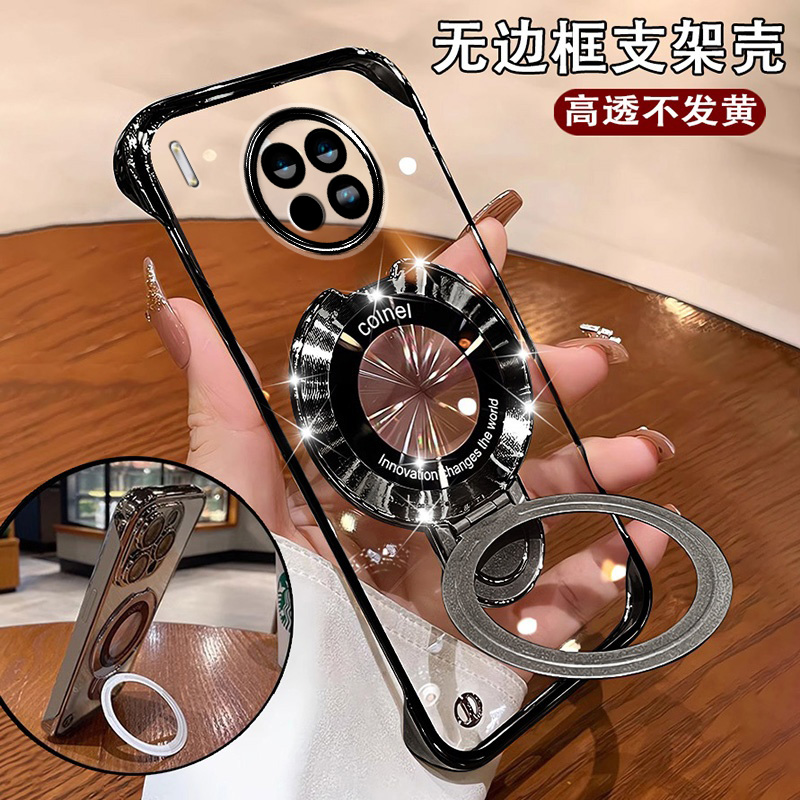 适用于华为mate30Pro手机壳网红软套LIO-ALOO曲屏ins电镀防摔硬壳