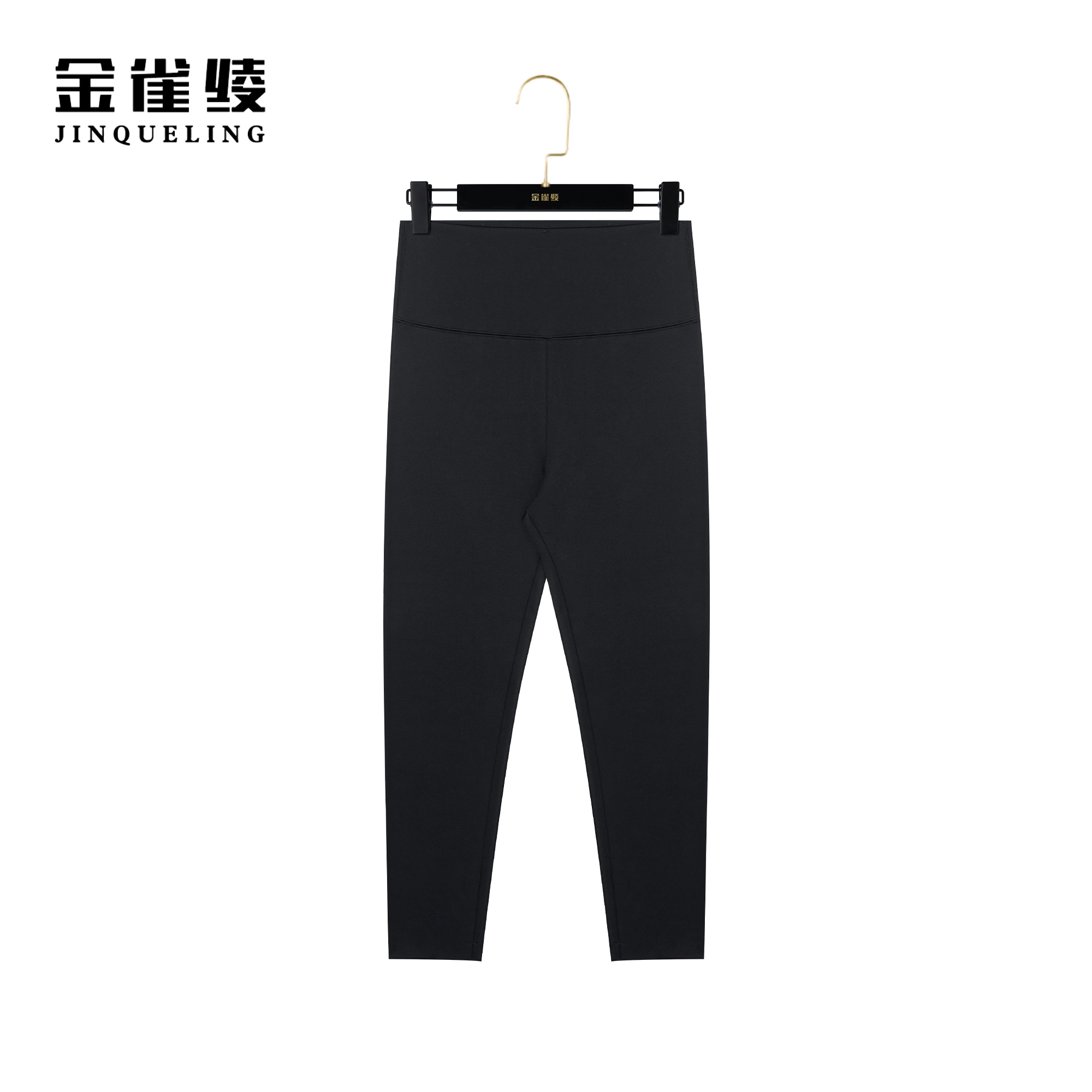金雀绫【加绒芭比裤】冬季新款黑色显瘦保暖裤加绒打底裤KSK80