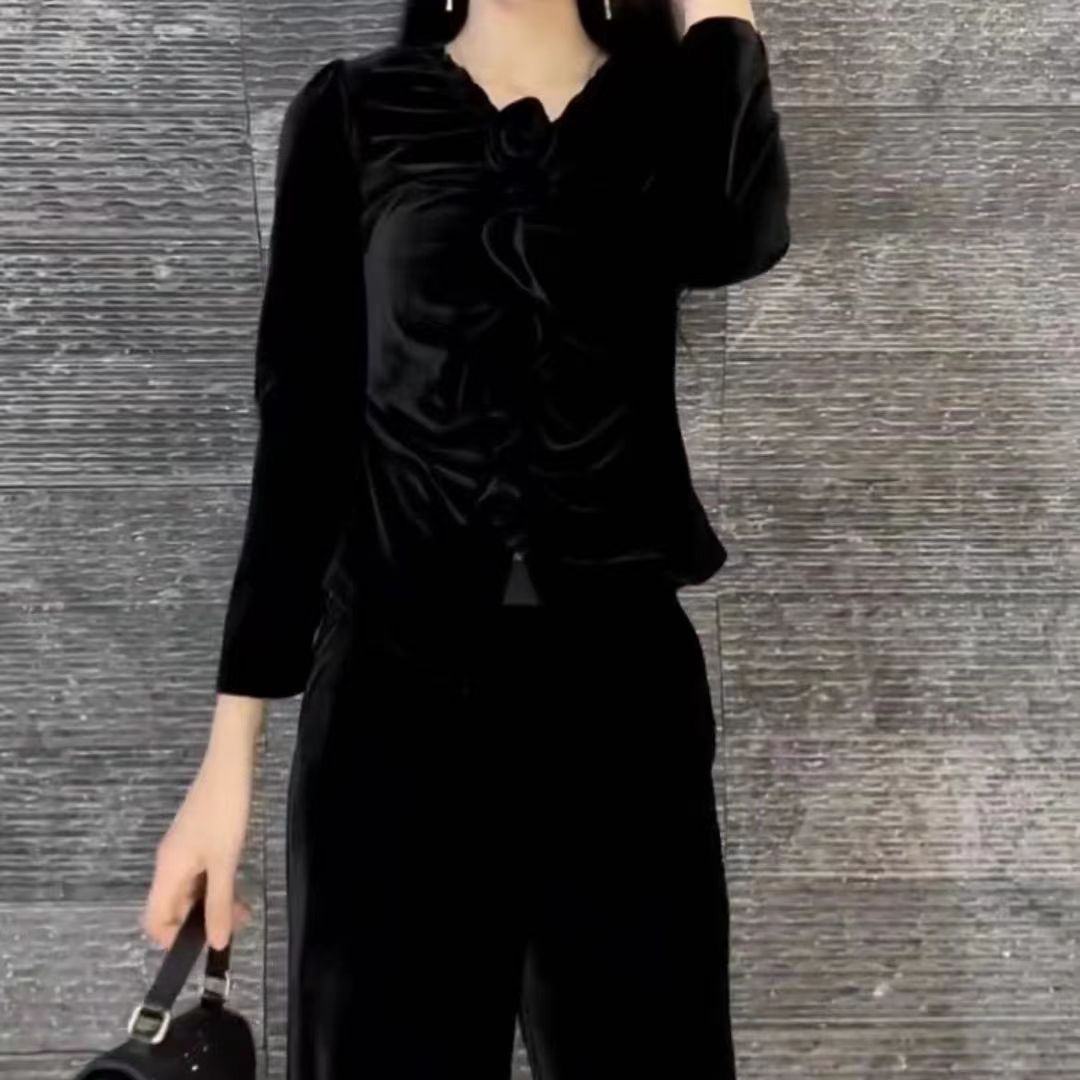 2春秋新款气质显瘦时尚修身百搭套装