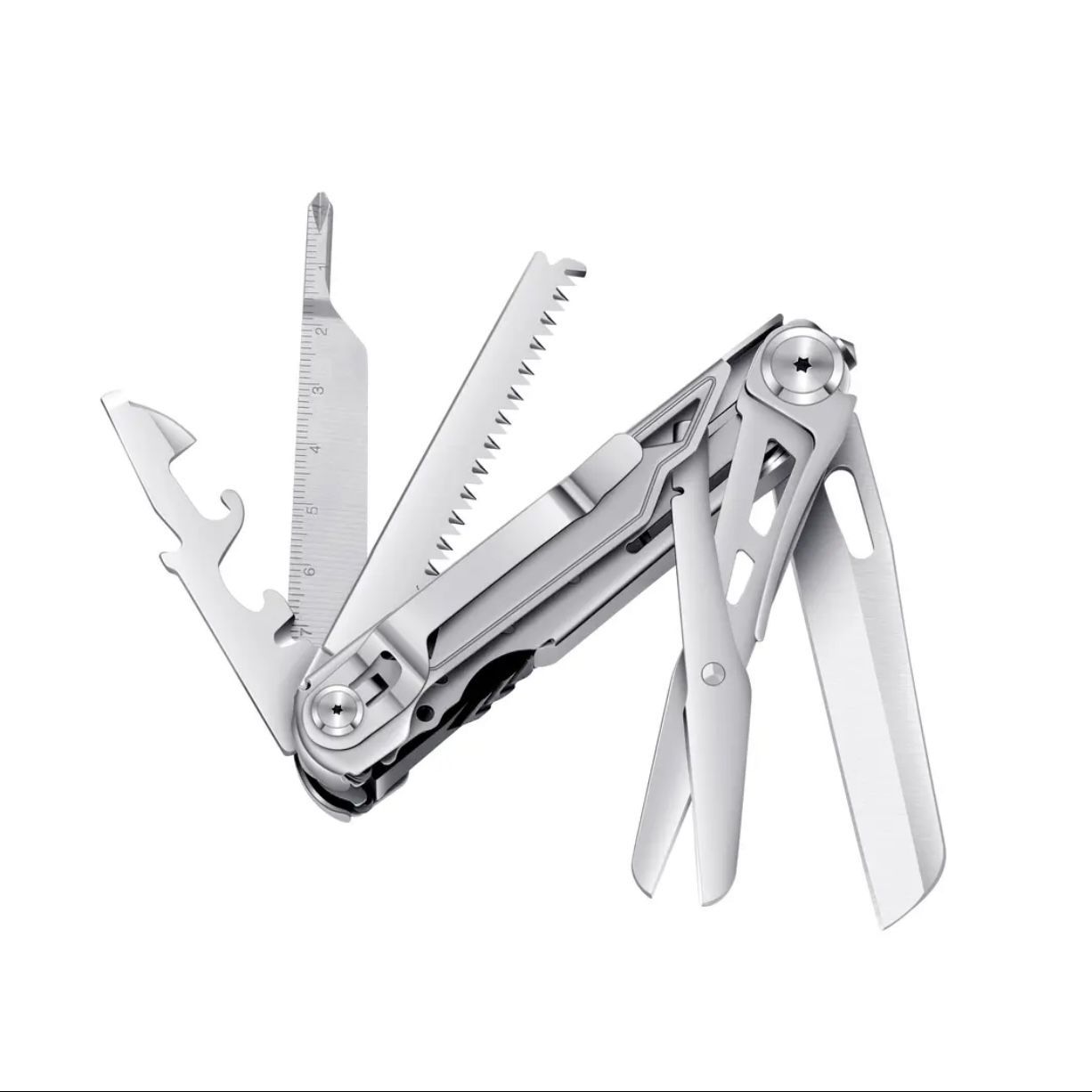 瑞士户外多功能折叠拆快递削水果削树枝车载应急求生工具安全锥