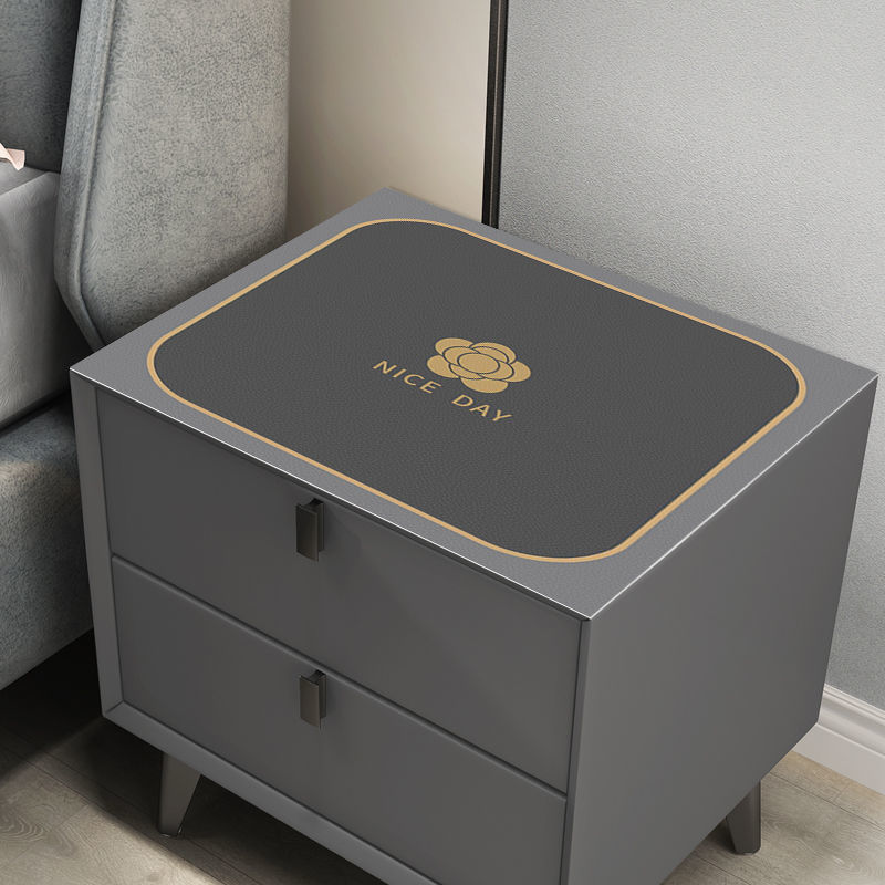 床头柜盖布床头柜垫硅藻泥简约防尘防滑桌面保护免洗垫子家用吸水