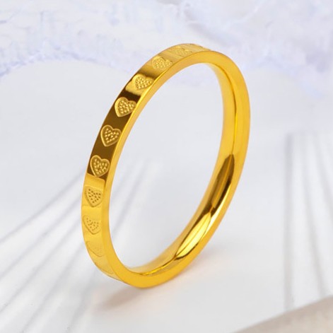 钛钢戒指 2024新款罗马戒指女时尚轻奢网红指环气质个性不掉色ins